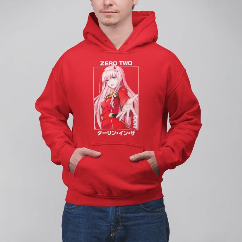 Darling In The Franxx 002 Red Pullover
