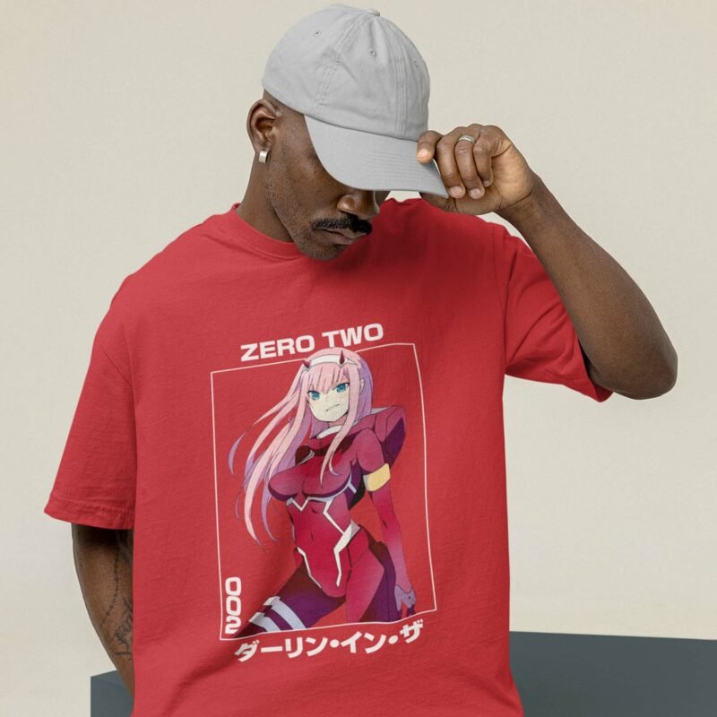 Zero Two Darling In The Franxx Red T-Shirt
