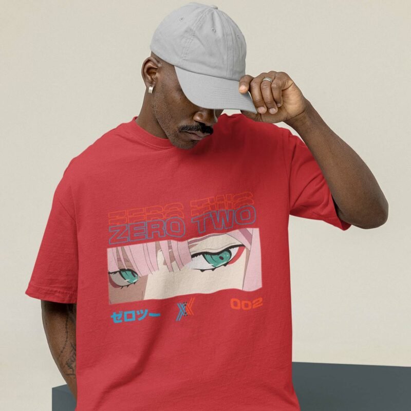 Darling In The Franxx 002 Eyes Red Shirt