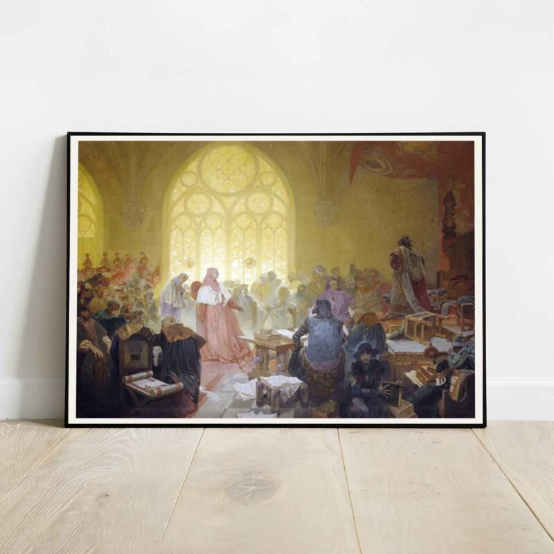 The Slav Epic Cicle XIII 1912 Poster