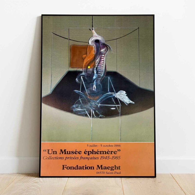 “Un Musée Éphémère” Fondation Maeght Print 1986 Painting