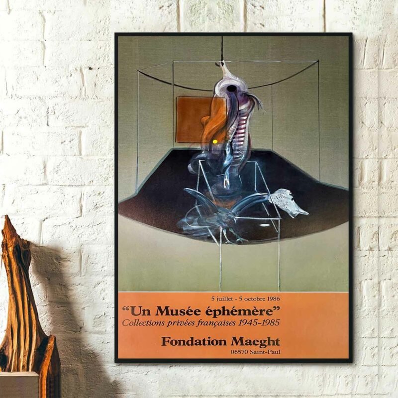 “Un Musée Éphémère” Fondation Maeght Print 1986 Poster