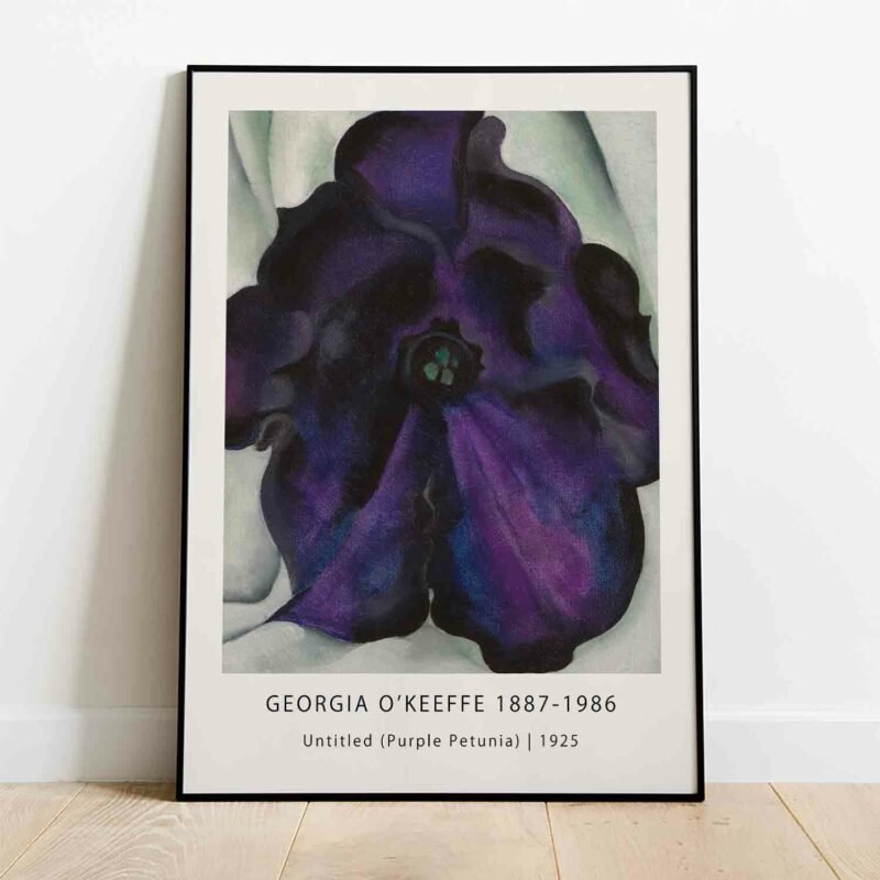Untitled (Purple Petunia) 1925 Painting