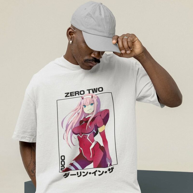 Zero Two Darling In The Franxx White T-Shirt