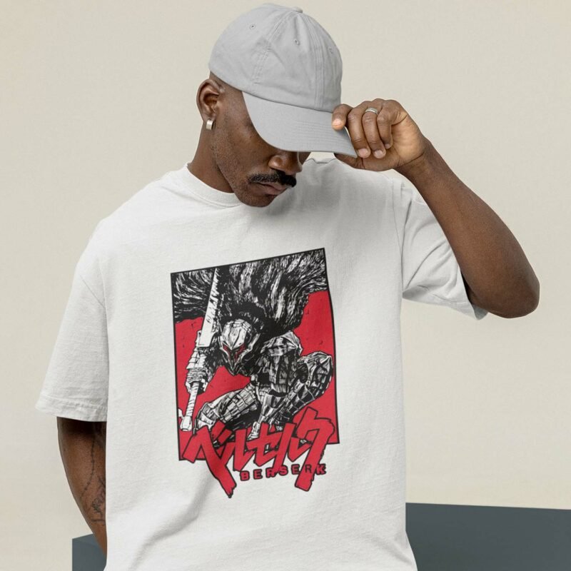 Berserk Gust Dragon Slayer Graphic White T-Shirt