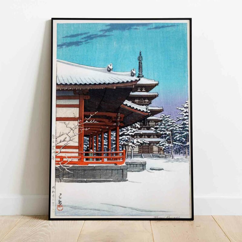 Yakushiji Nara 1951 Poster