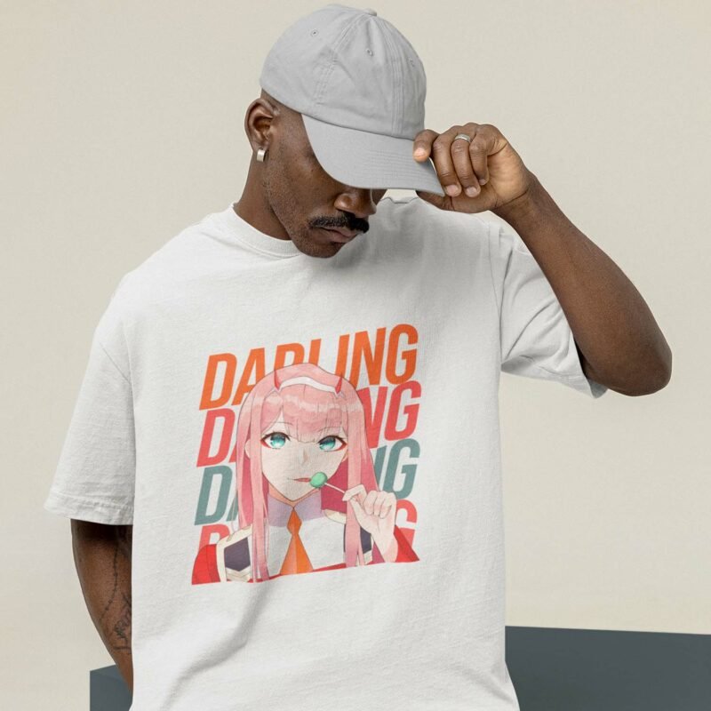 Darling In The Franxx Zero Two Cute white Shirt