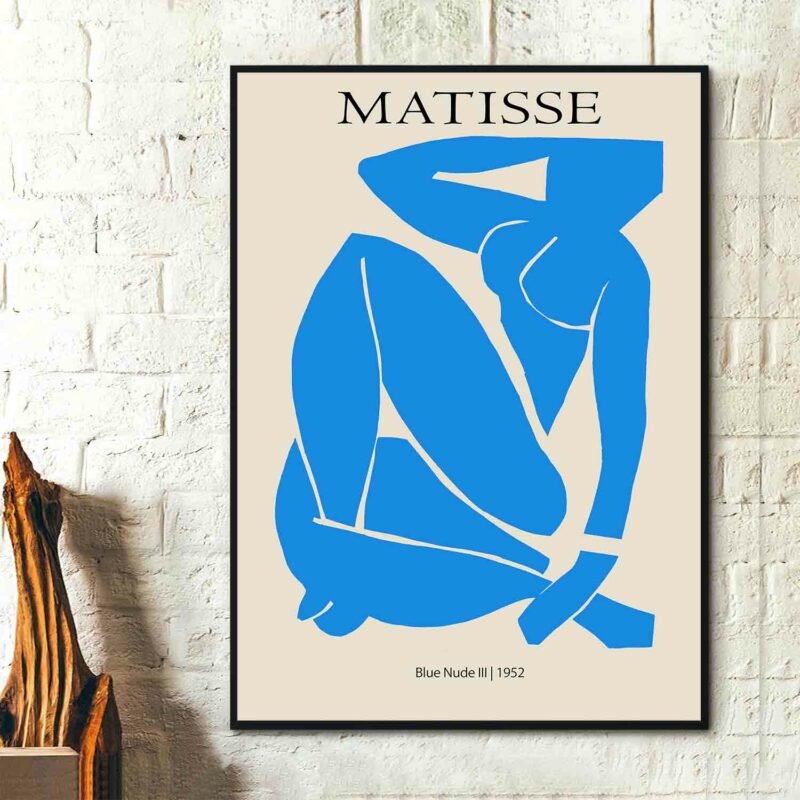 Blue Nude III 1952 Poster