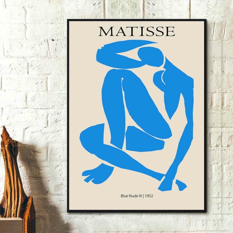 Blue Nude IV 1952 Poster