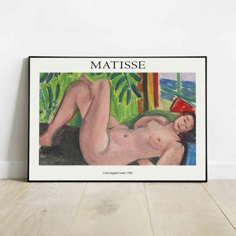 Cross-legged nude 1936 Poster