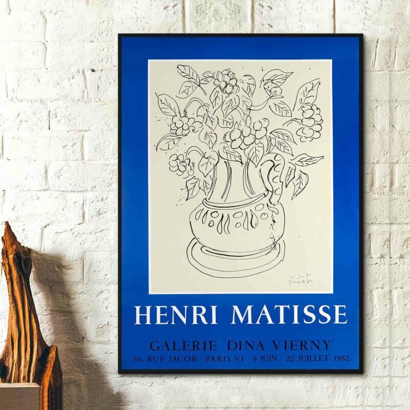 Galerie Dina Vierny after Henri Matisse 1982 Poster