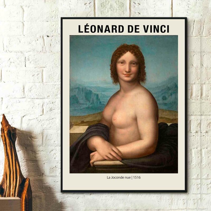 La Joconde nue 1516 Poster