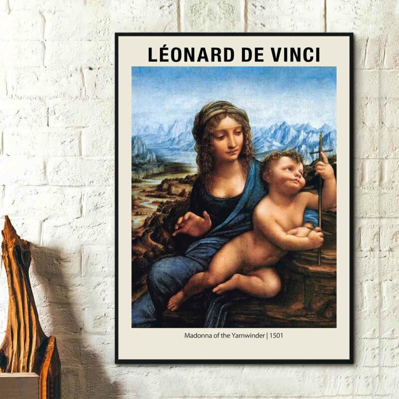 Madonna of the Yarnwinder 1501 Poster