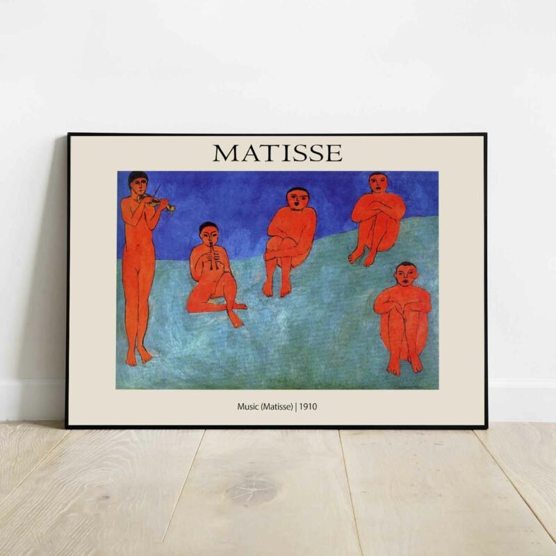Music Matisse 1910 Poster