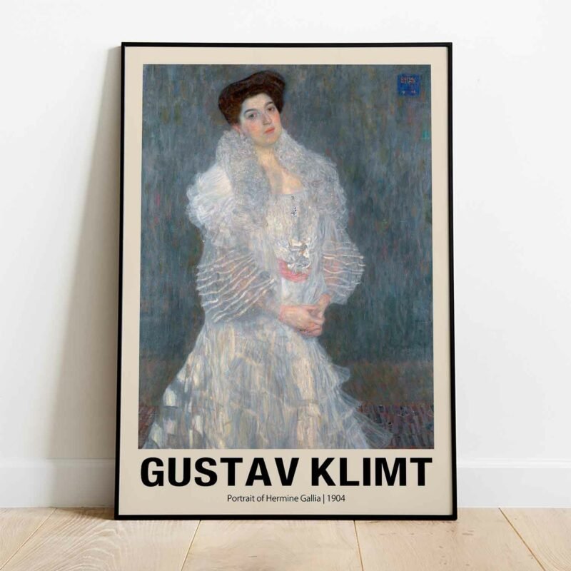 Portrait of Hermine Gallia 1904 Poster