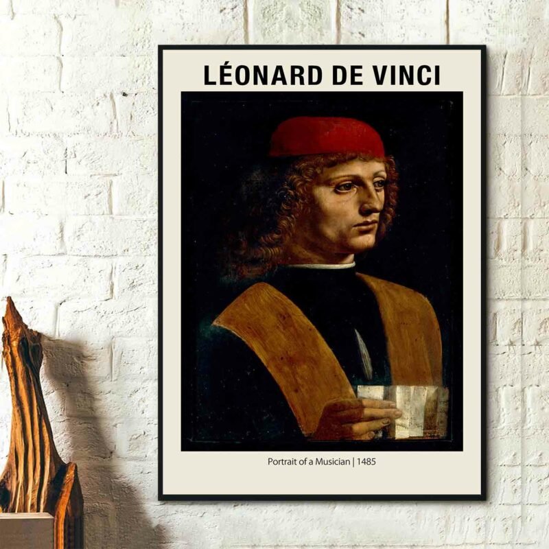 Portrait of a Musician 1485 Poster