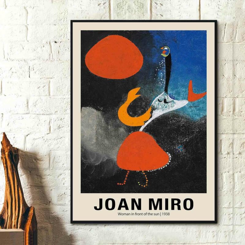 Woman in front of the sun 1938 Poster