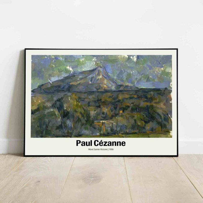 Mont Sainte Victoire, 1906 Painting
