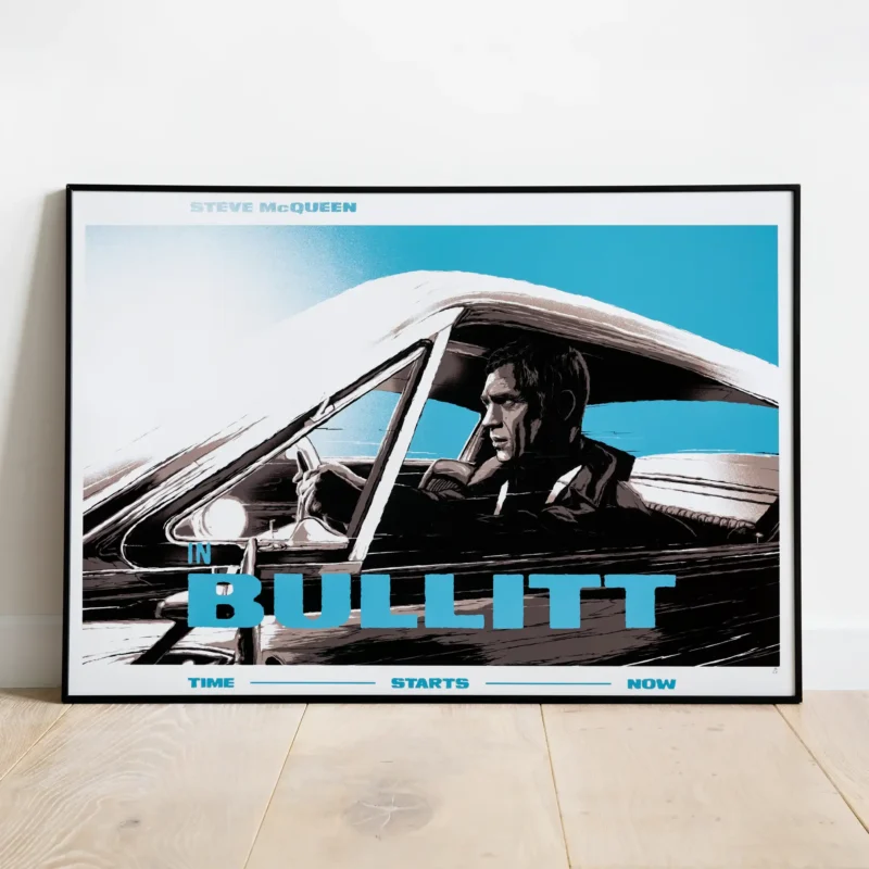 Bullitt 1968 - Alternative Movie Poster