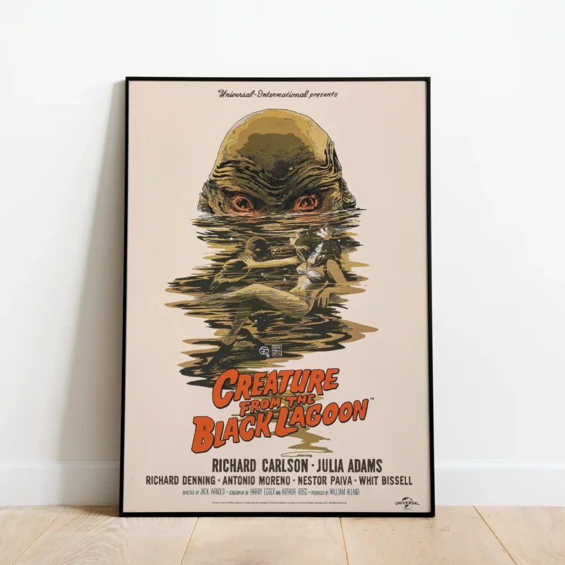 Creature from the Black Lagoon 1954 - Vintage Alternative Movie Poster