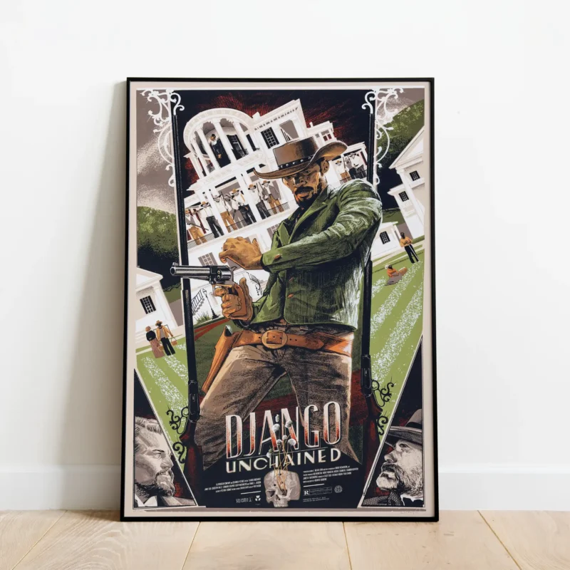 Django Unchained - Alternative Movie Poster Prints
