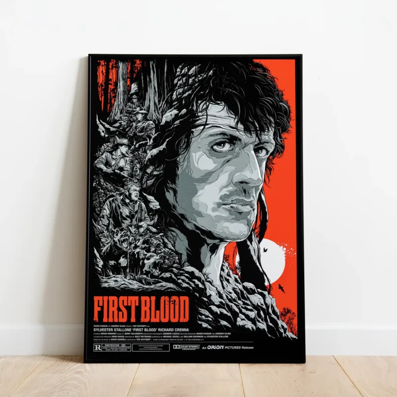 First Blood 1982 - Alternative Movie Poster