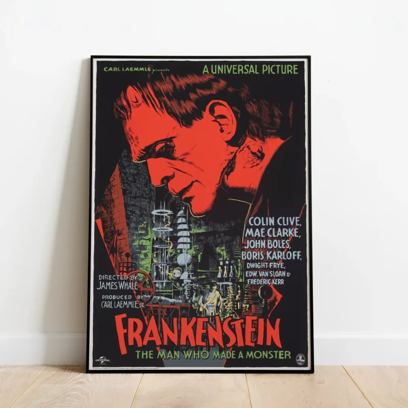 Frankenstein 1931 - Style 3 - Alternative Movie Poster