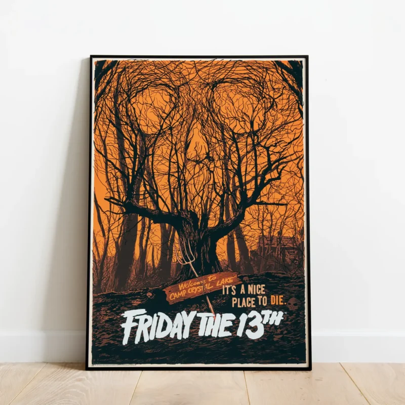 Friday the 13th 1980 - Style 2 - Alternative Movie Poster