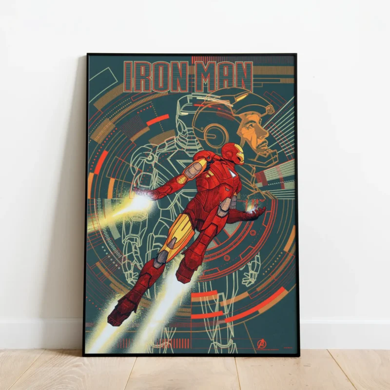 Iron Man 2008 Marvel - Alternative Movie Poster