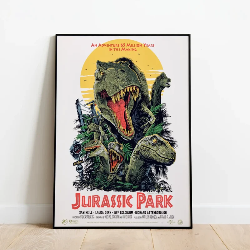 Jurassic Park - 1993 - Alternative Movie Poster