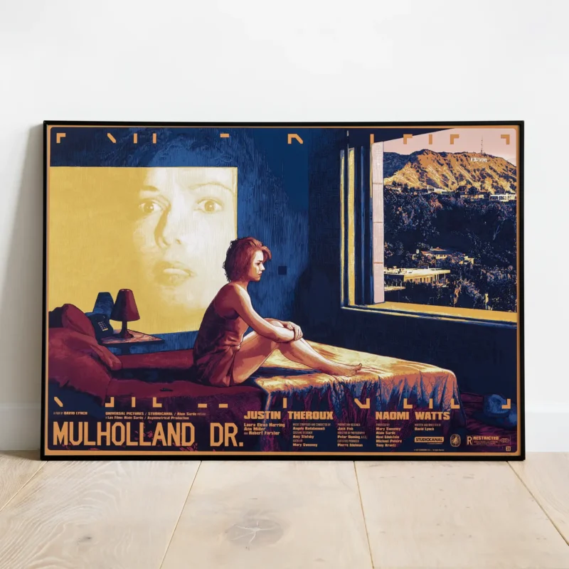 Mulholland Drive 2001 - Alternative Movie Poster