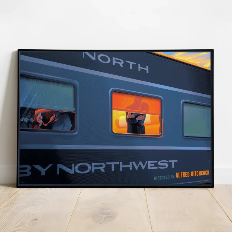 North by Northwest 1959 - Alternative Movie Poster