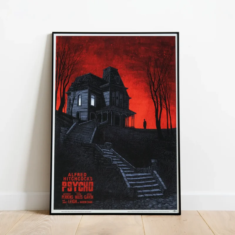 Psycho 1960 - Style 3 - Alternative Movie Poster