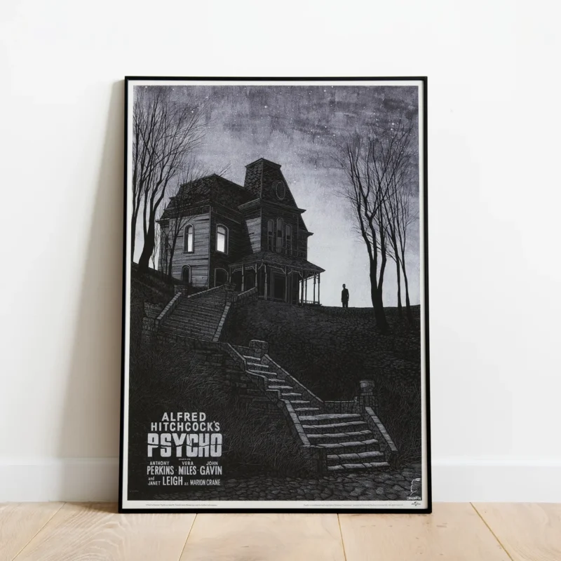 Psycho 1960 - Style 4 - Alternative Movie Poster