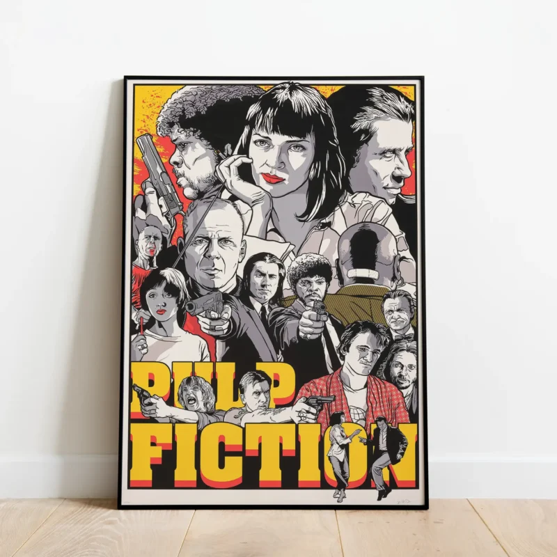 Pulp Fiction 1994 - Alternative Movie Poster