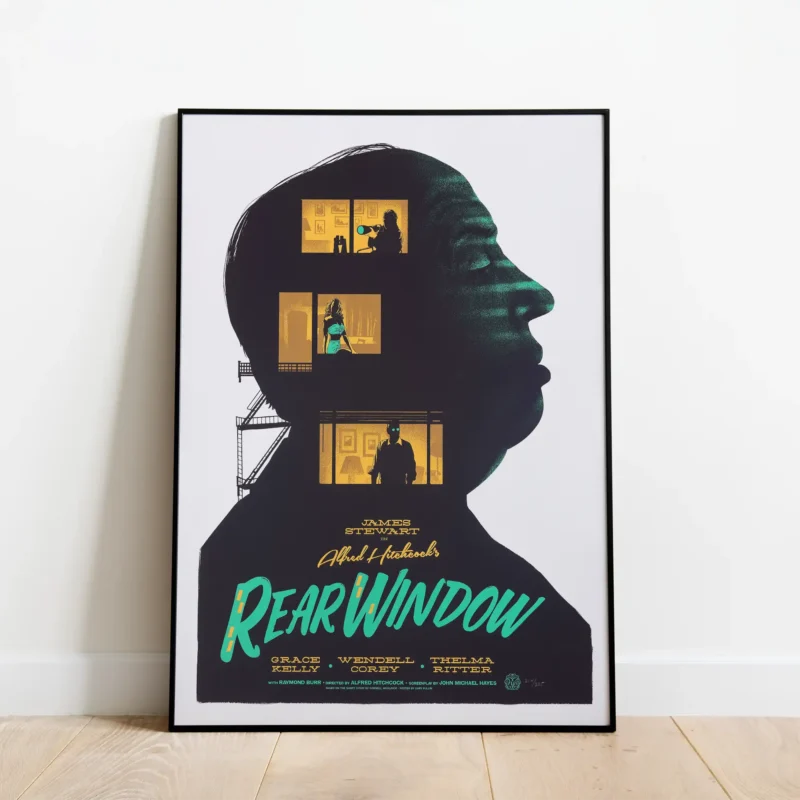 Rear Window 1954 - Alternative Movie Poster