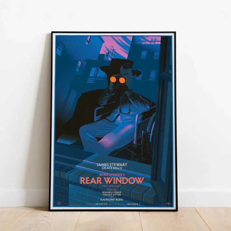 Rear Window 1954 - Style 2 - Alternative Movie Poster