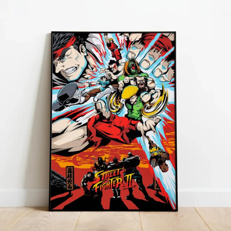Street Fighter II 1994 - Alternative Movie Poster