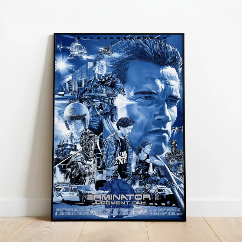 Terminator 2 - Judgment Day Style 2 - Alternative Movie Poster