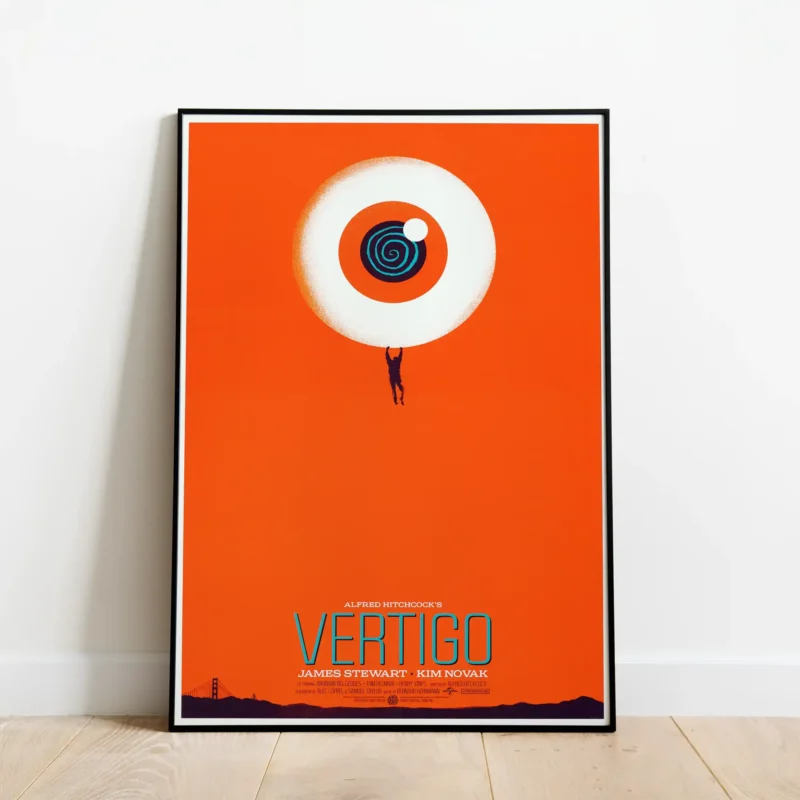 Vertigo 1958 Style 2 - Alternative Movie Poster
